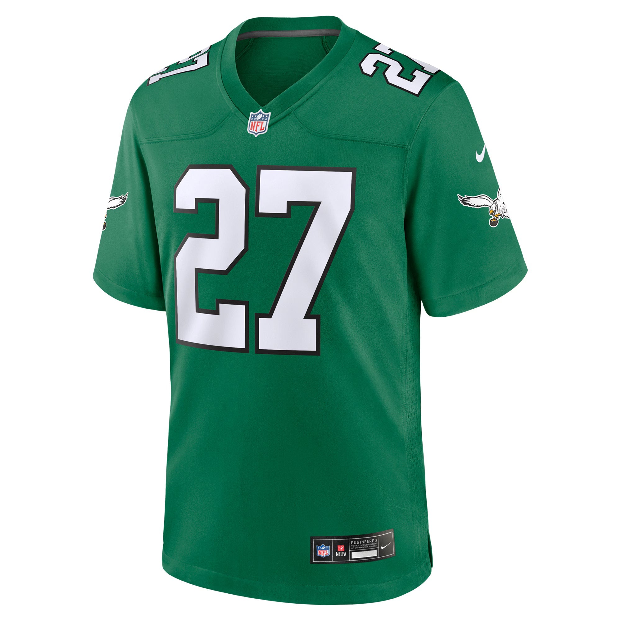 Philadelphia Eagles Quinyon Mitchell Kelly Green Alternate Game Jersey
