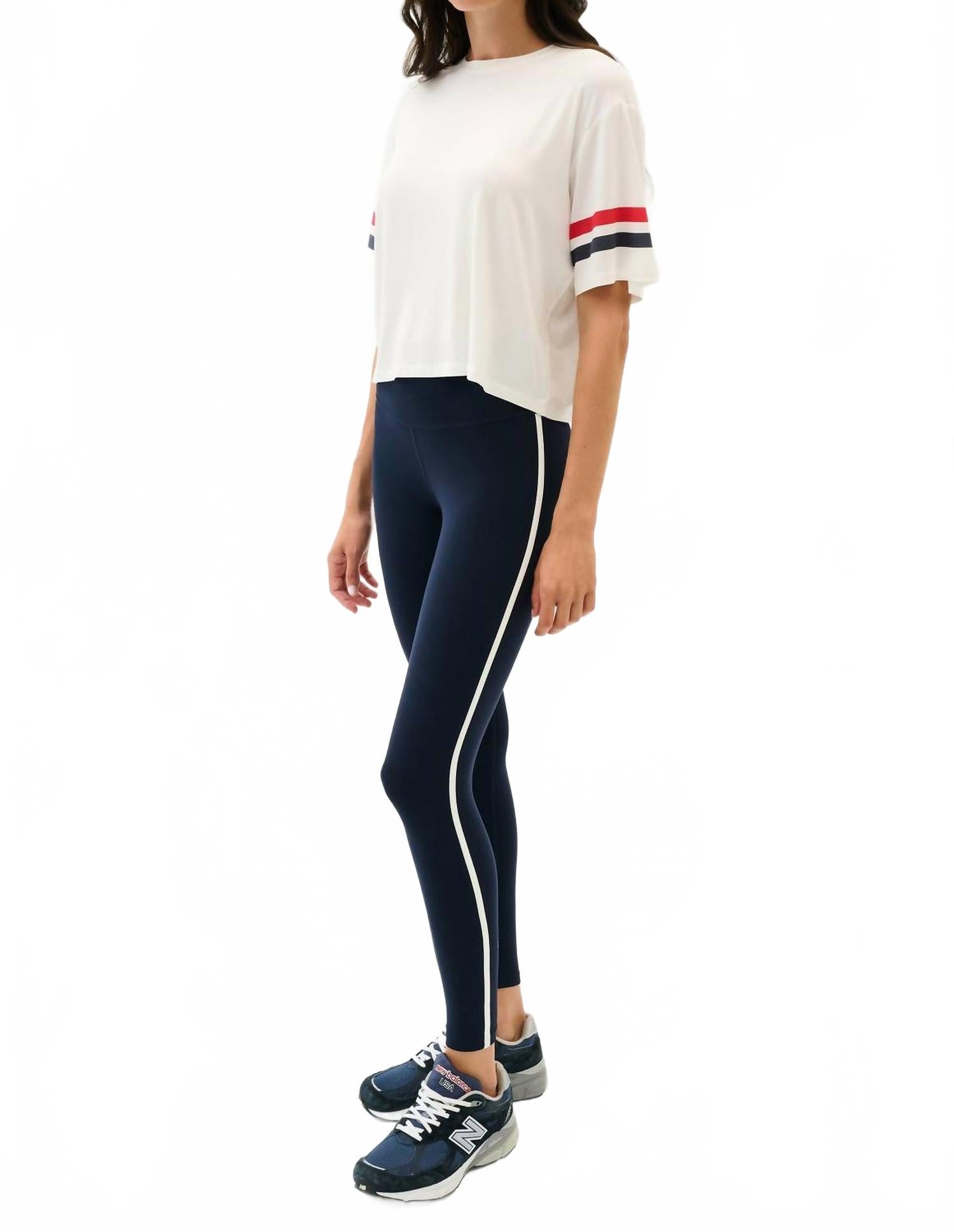 Ava Jersey Tee In White