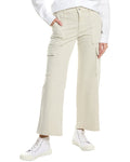 HUDSON Jeans Rosalie Cement High-Rise Wide Leg Cargo Jean