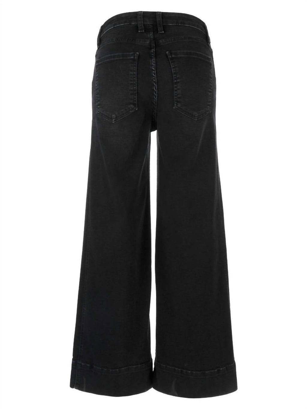 Women's Meg High Rise Fab Ab Wide Leg Jeans In Glittering