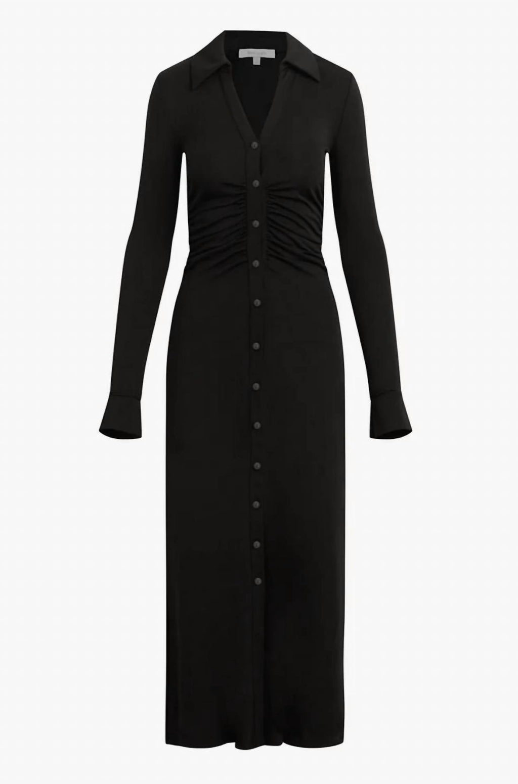 Naomi Long Sleeve Dress In Black