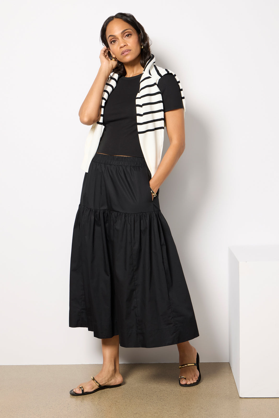 Women's Poplin Prairie Skirt