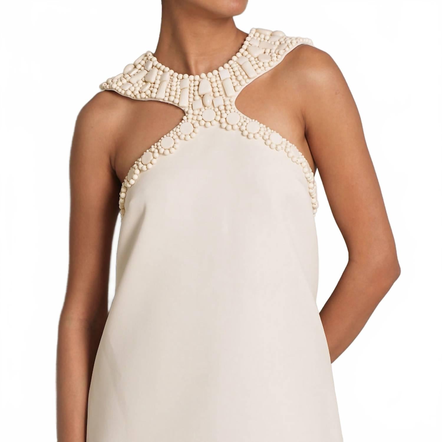 Manuela Mini Dress In Ivory