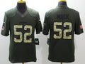 Men's Las Vegas Raiders Khalil Mack #52 Army Green Game Jersey1