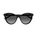 Rounded Cat-Eye Sunglasses With Gradient Lenses