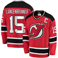 Men's New jersey Devils Jamie Langenbrunner #15 Red Player Game jersey