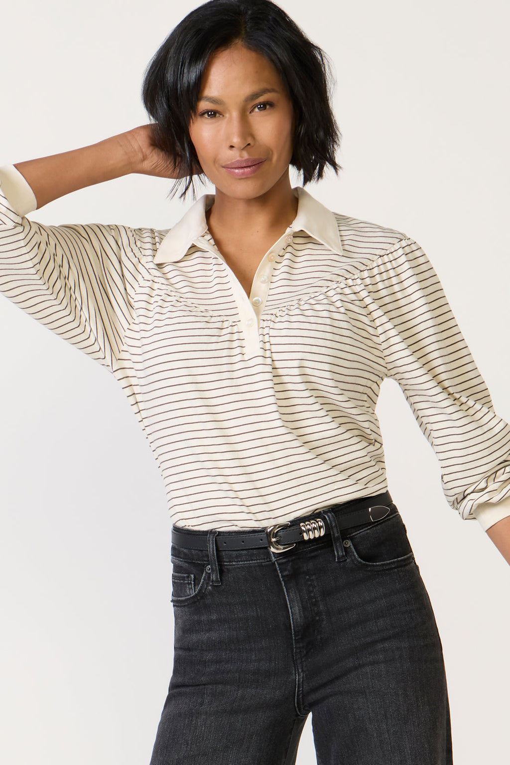 Women's Cecilia Collared Top