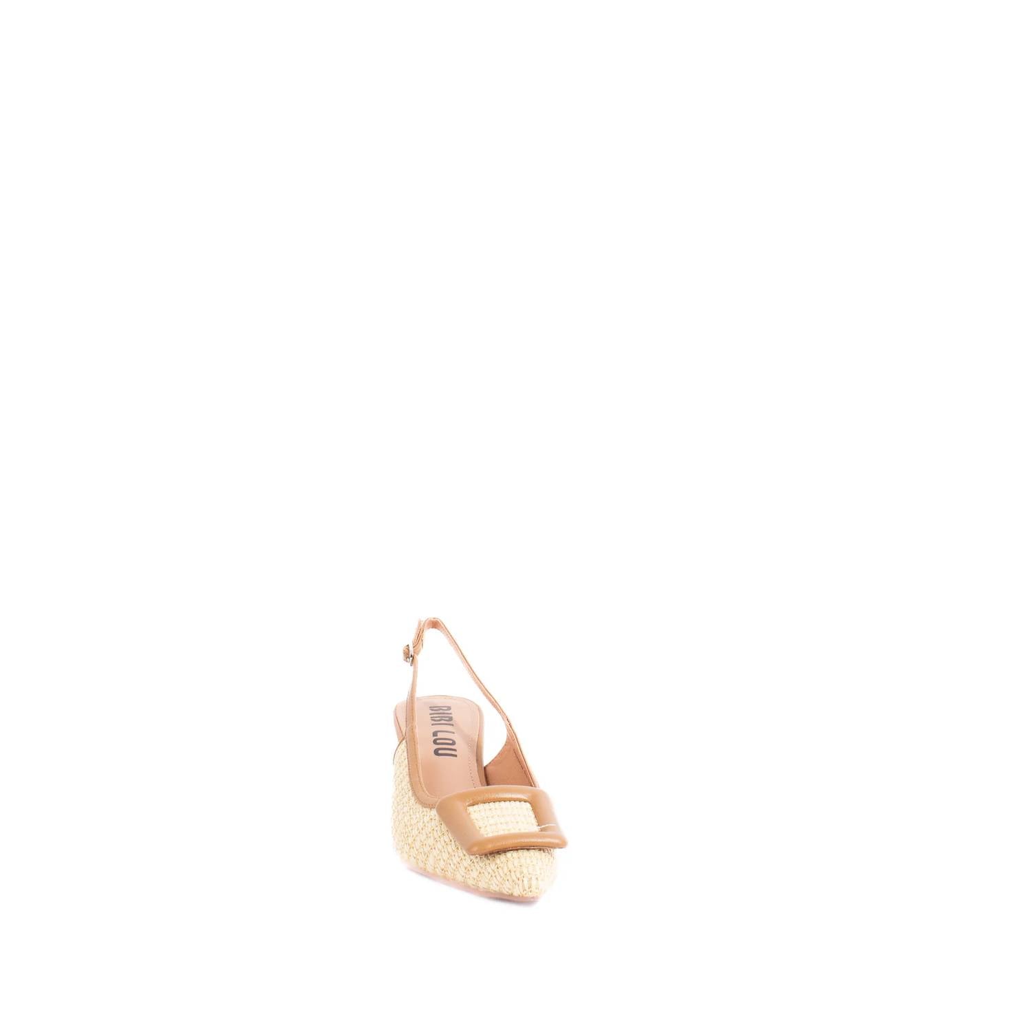 Women's Bonnie Flat Slingback Heel In Tan