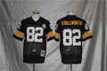 Men's Pittsburgh Steelers John Stallworth Mitchell & Ness Black Legacy Replica Jersey1