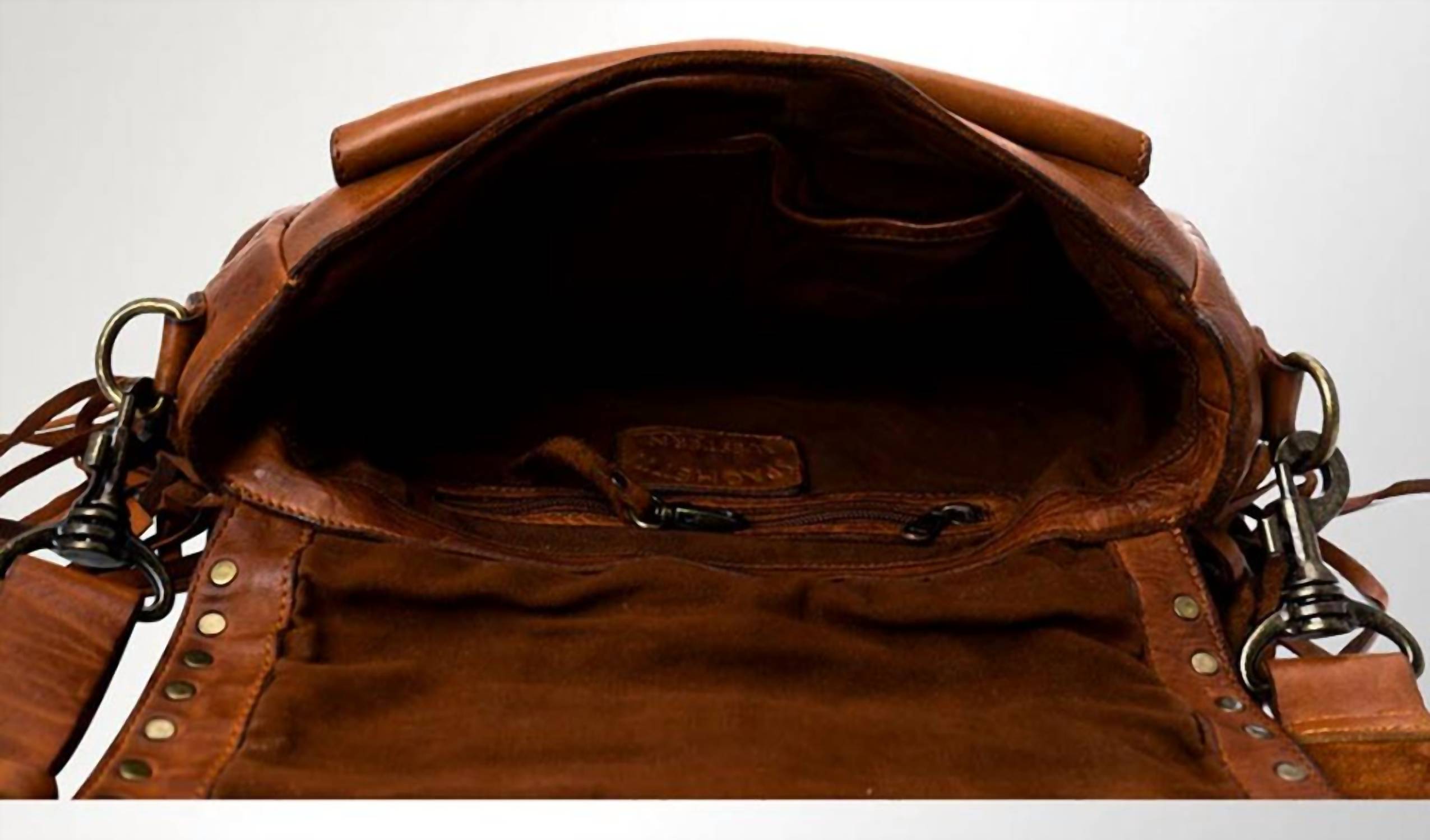 Women's Crossbody Genuine Leather Bag In Brown