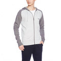 Umlt Brainz Full Zip Hoodie In Light Grey