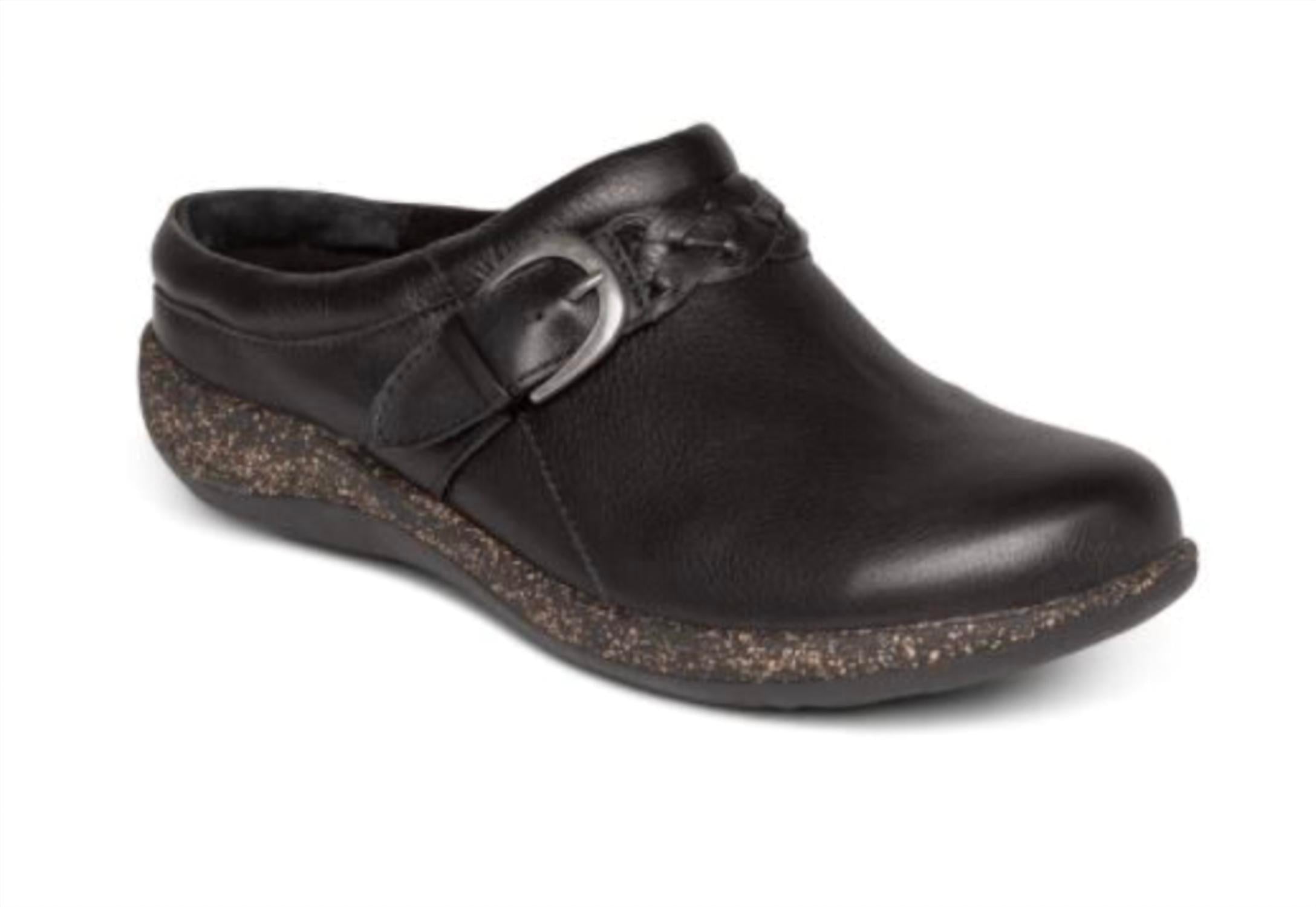 Women's Libby Comfort Clogs - Wide In Black