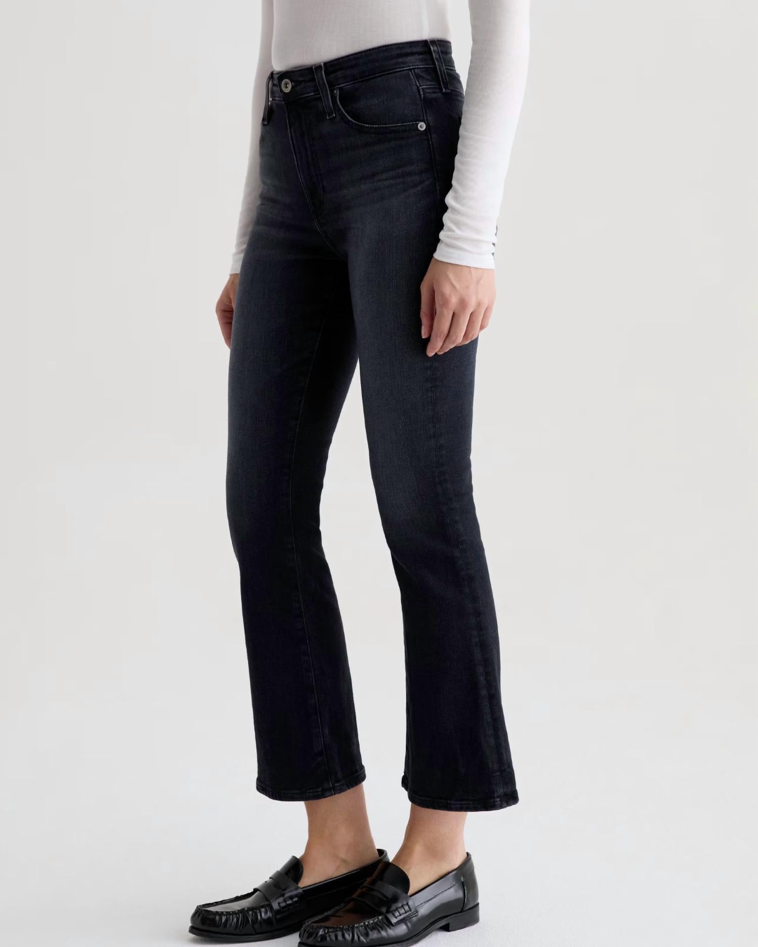 Farrah Boot Crop Jean In Glitch
