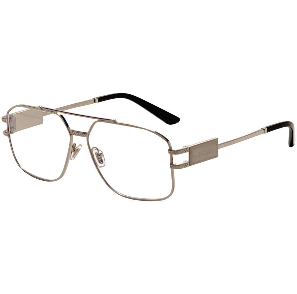 Versace Men's 57 mm Silver Opticals