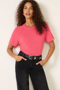 Women's Katie Short Sleeve Raglan Cashmere T-Shirt
