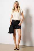 Women's Jane Long Short w/ Fray Hem