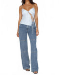 Mariah Cami Top In Pale Blue