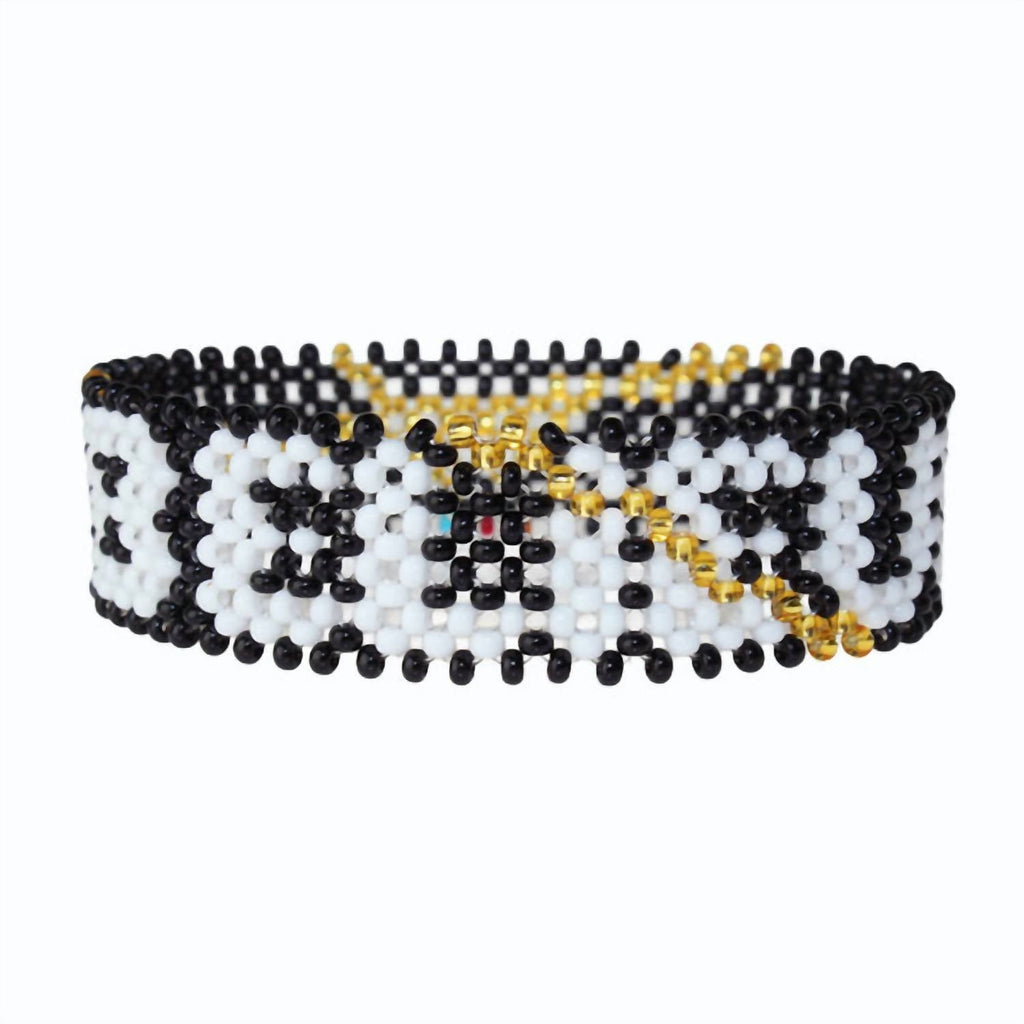 Unisex Believe Bracelet In Black
