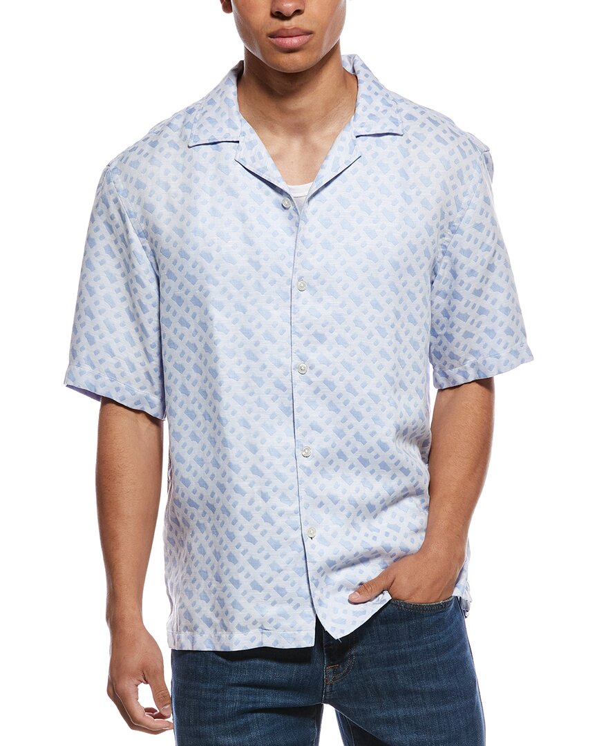 BOSS Hugo Boss Lars Linen-Blend Shirt