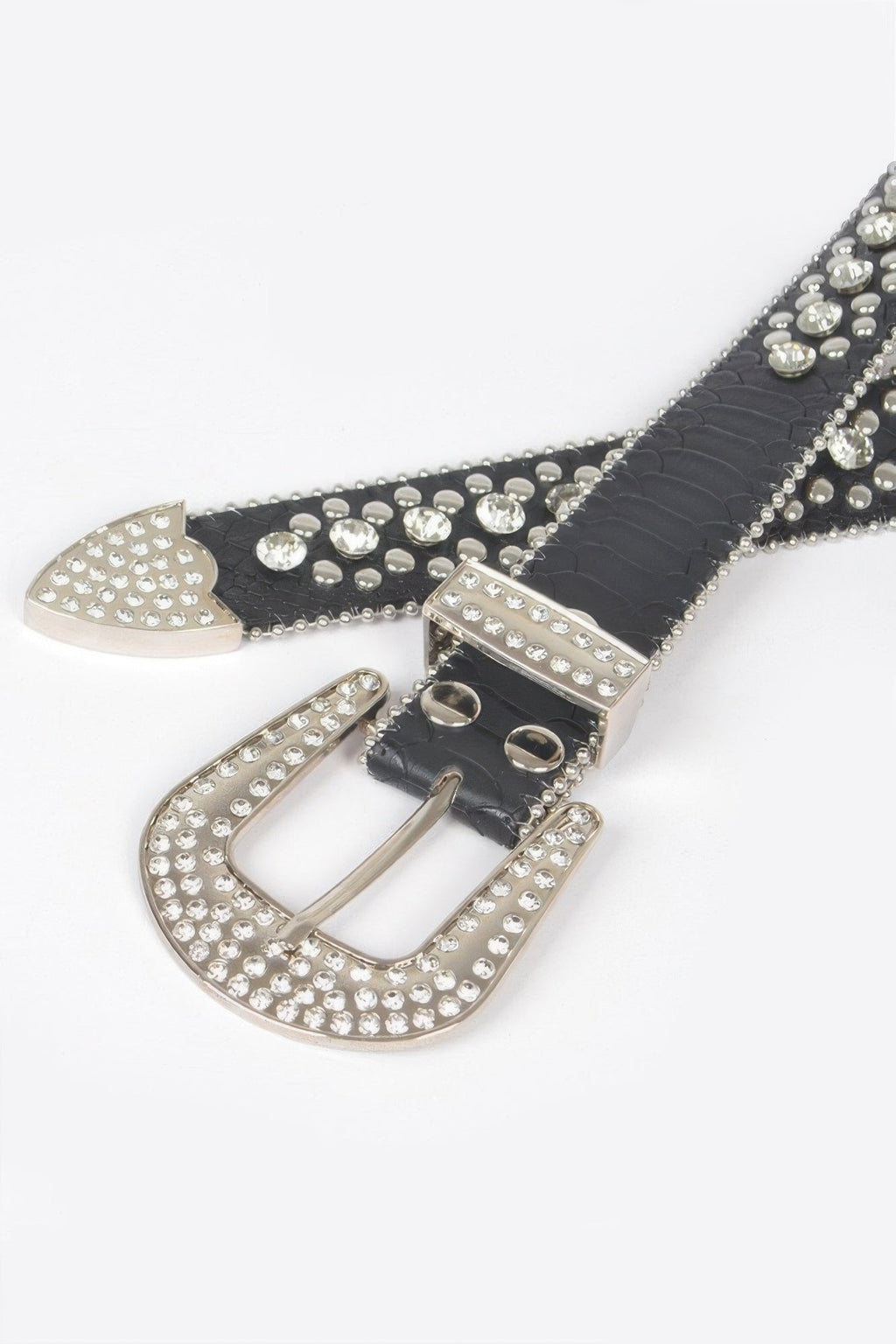 Studded Rhinestone Belt