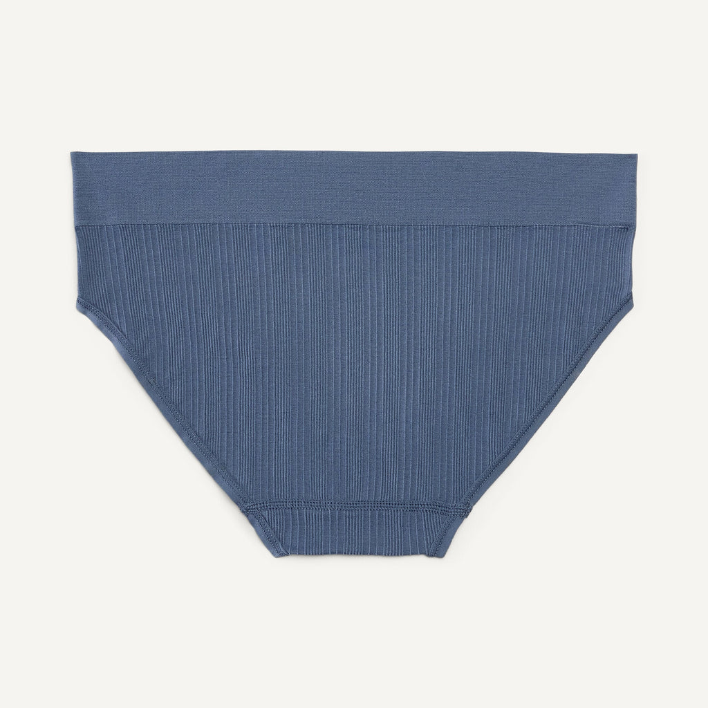 Nautica Womens Ribbed Seamless Hipster Brief, 5-Pack