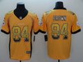 Men's Pittsburgh Steelers Antonio Brown #84 Gold Player Game jersey