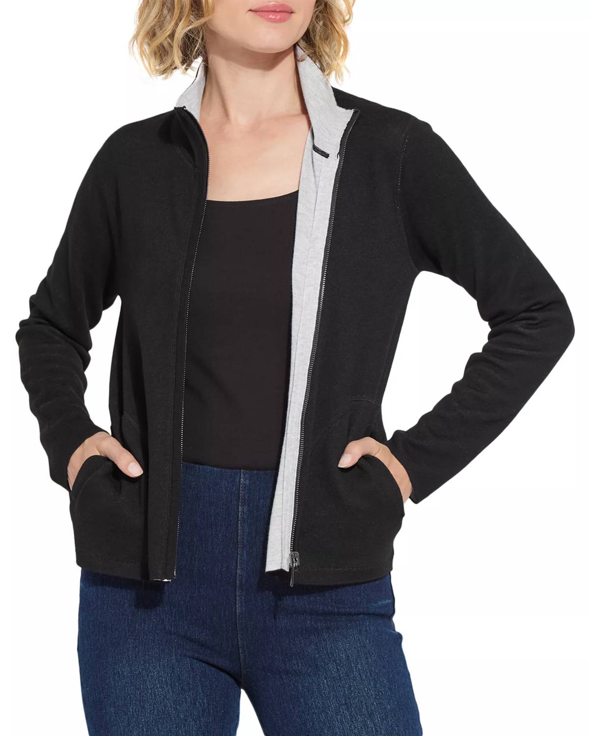 Reversible Cashmere Cardigan In Black