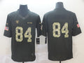 Men's Las Vegas Raiders #84 Antonio Brown Black Game Player Jersey1