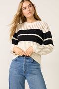 Women's SPORTY OPENWORK POPOVER Top
