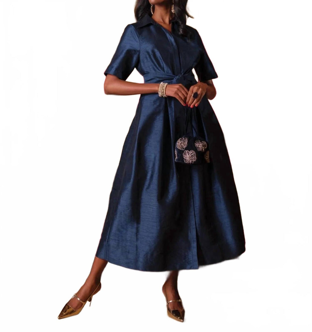 Bella Maxi Dress In Navy