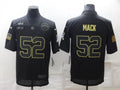 Men's Los Angeles Chargers Khalil Mack #52 Black Game Jersey1