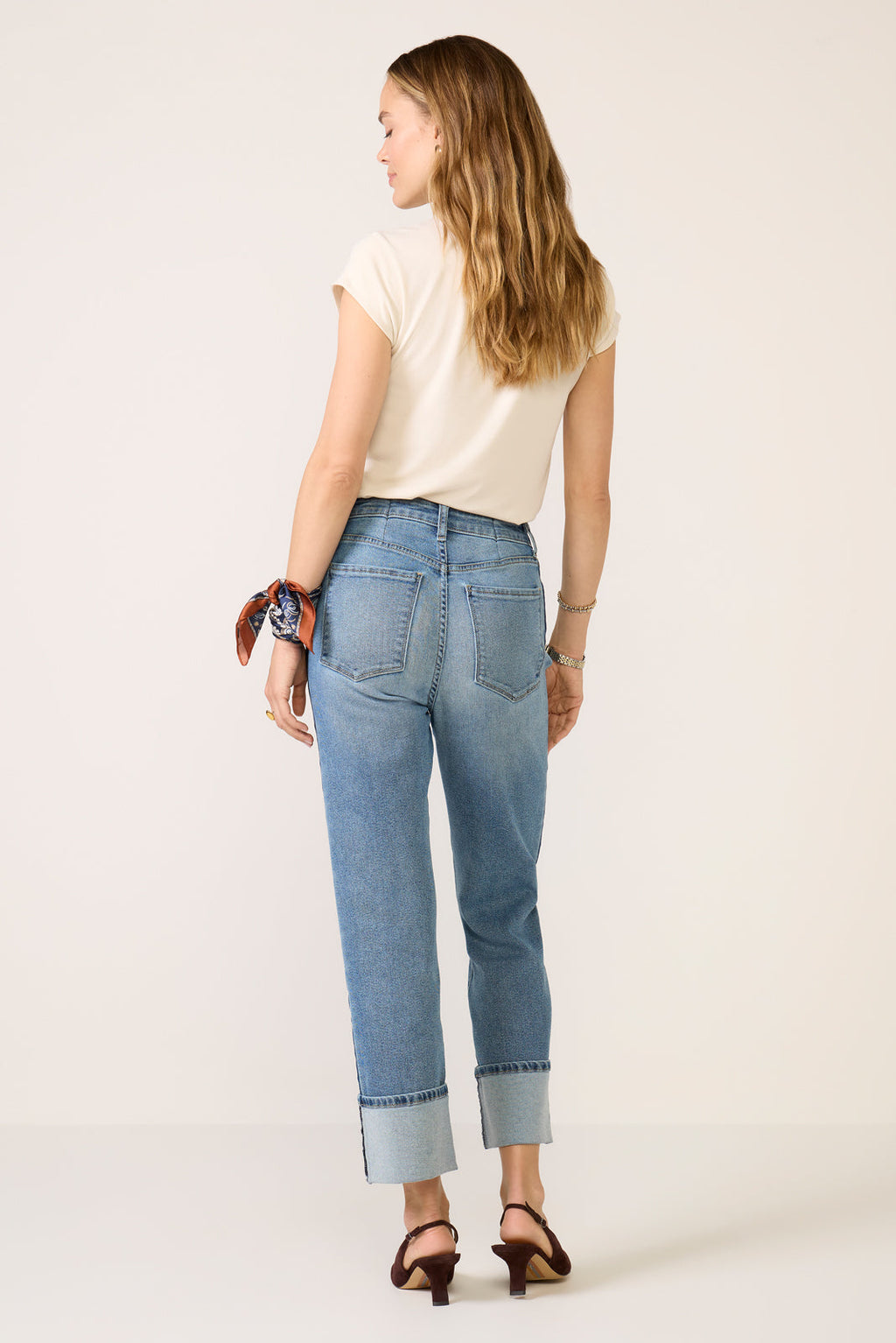 Women's Ever Cuff w Tux Straight Jean