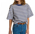 Gio Sweatshirt In Tossed Stripe