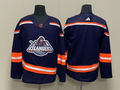 Men's New York Islanders Navy Blank Player jersey
