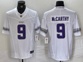 Men's Minnesota Vikings J.J. McCarthy #9 White Alternate Vapor F.U.S.E. Elite Player Jersey1
