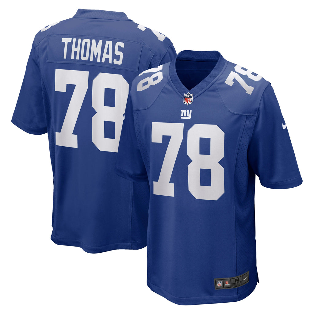 Andrew Thomas New York Giants Nike   Game Jersey - Royal