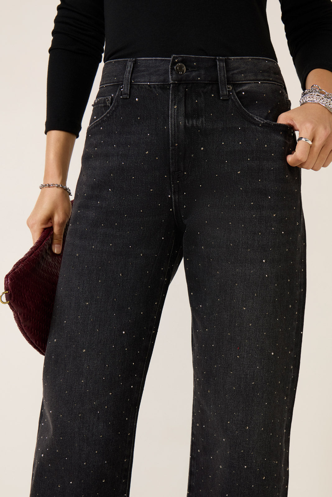 Women's Lexi Sparkle Barrel Jean