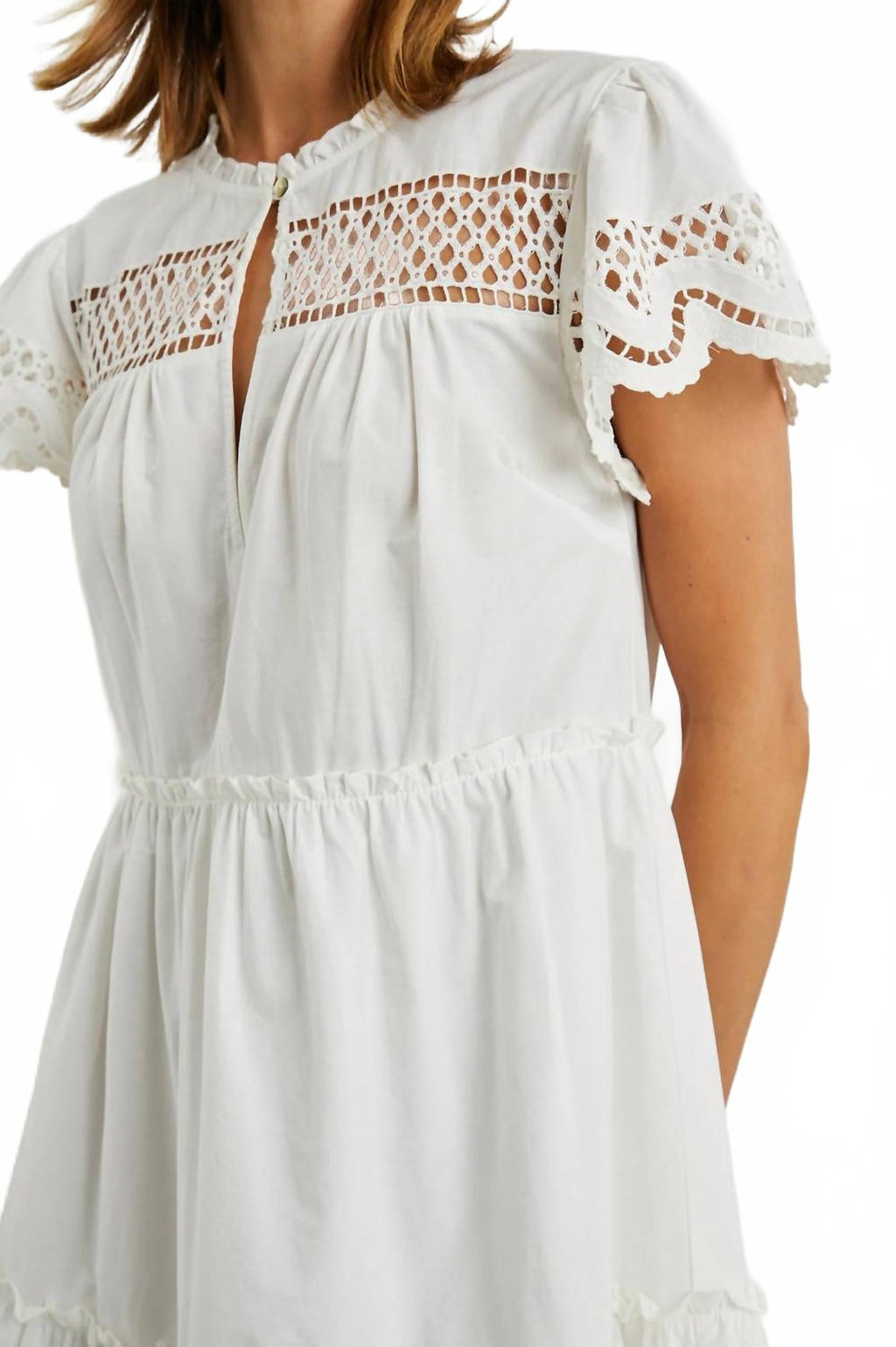 Lettie Casual Dress In White