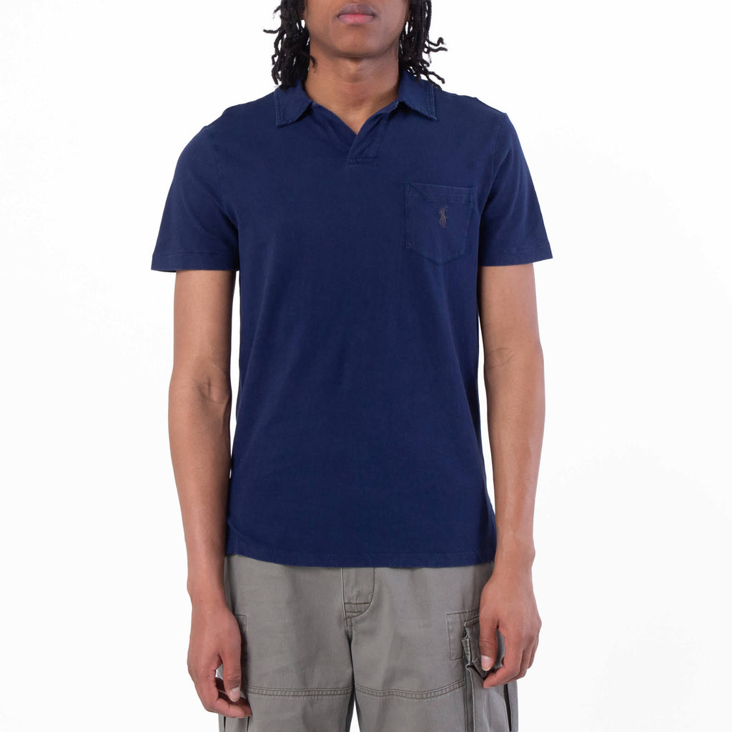 Polo Ralph Lauren Short Sleeve Cotton-Linen Polo Shirt