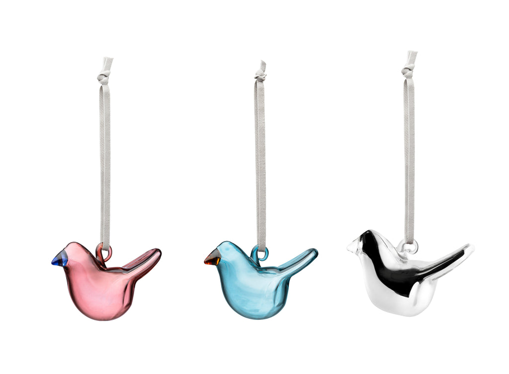Oiva Toikka Collection Mini glass birds mix 3set