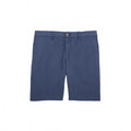 Men's Linen Blend Shorts In Navy