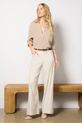 Women's Joelle Stretch Linen Trouser Pants