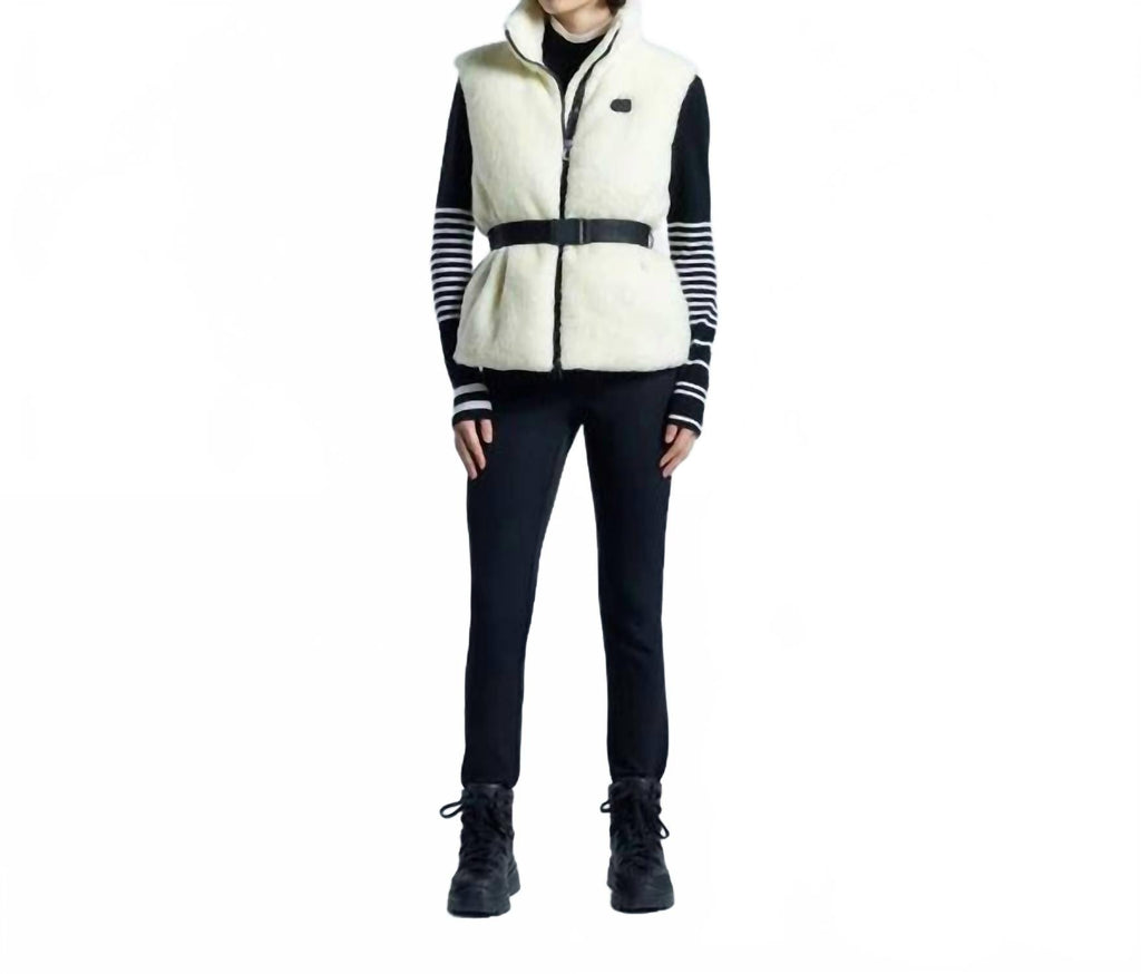 Nix Vest In White Neon Speckle