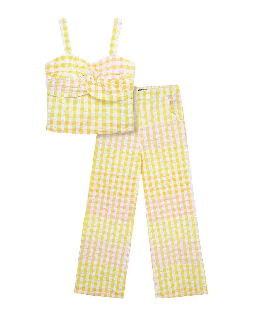 Truce Gingham Pant Set