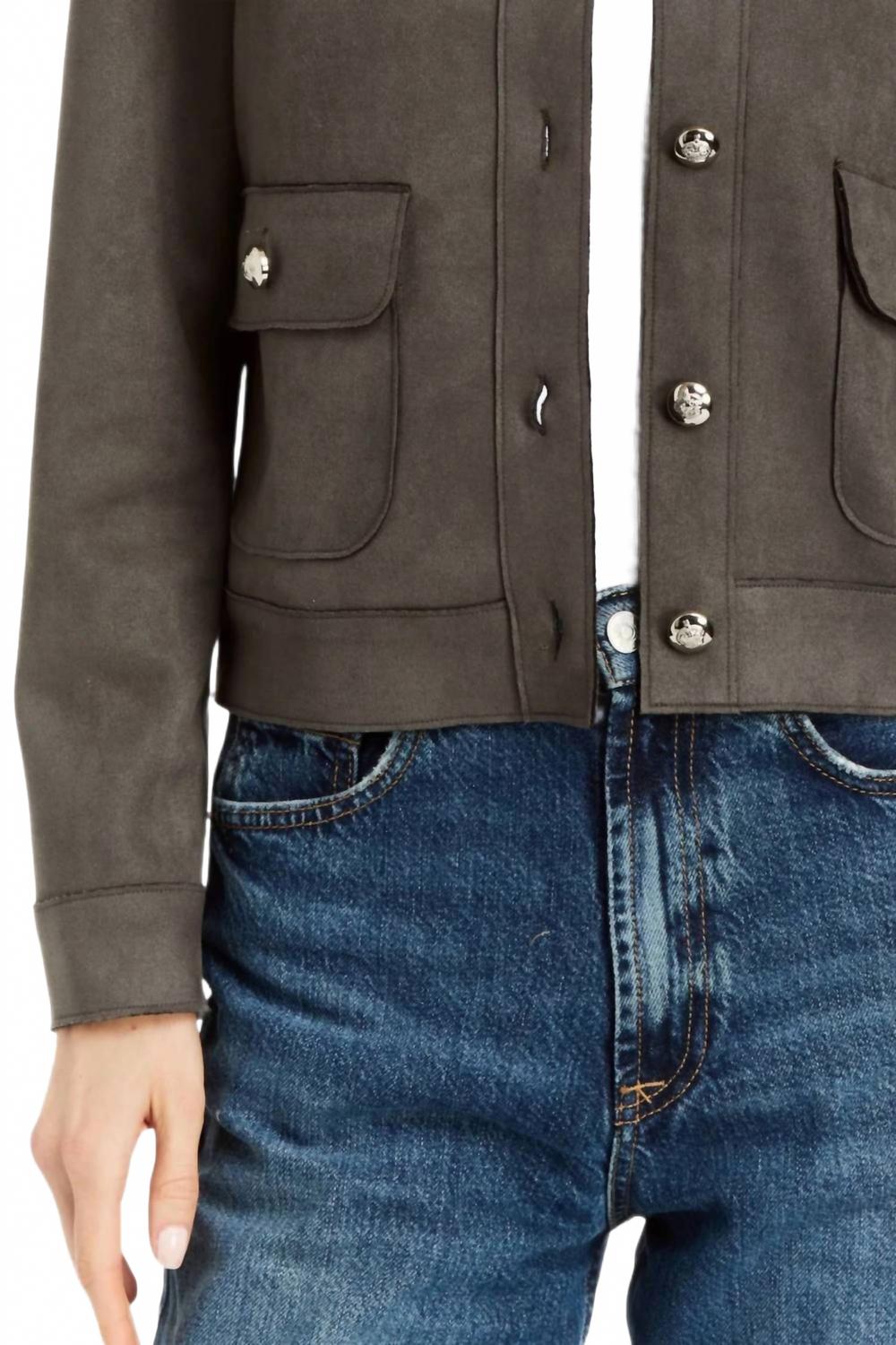 Berlin Jacket In Charcoal