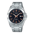 Casio Men’s Stainless Steel Analog Watch Black Dial - MTP-1308D-1A2V