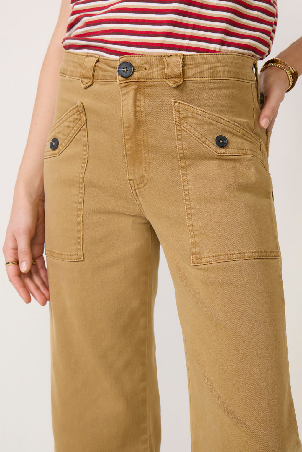 Women's Meg Wide Leg w Utility Pockets Pants