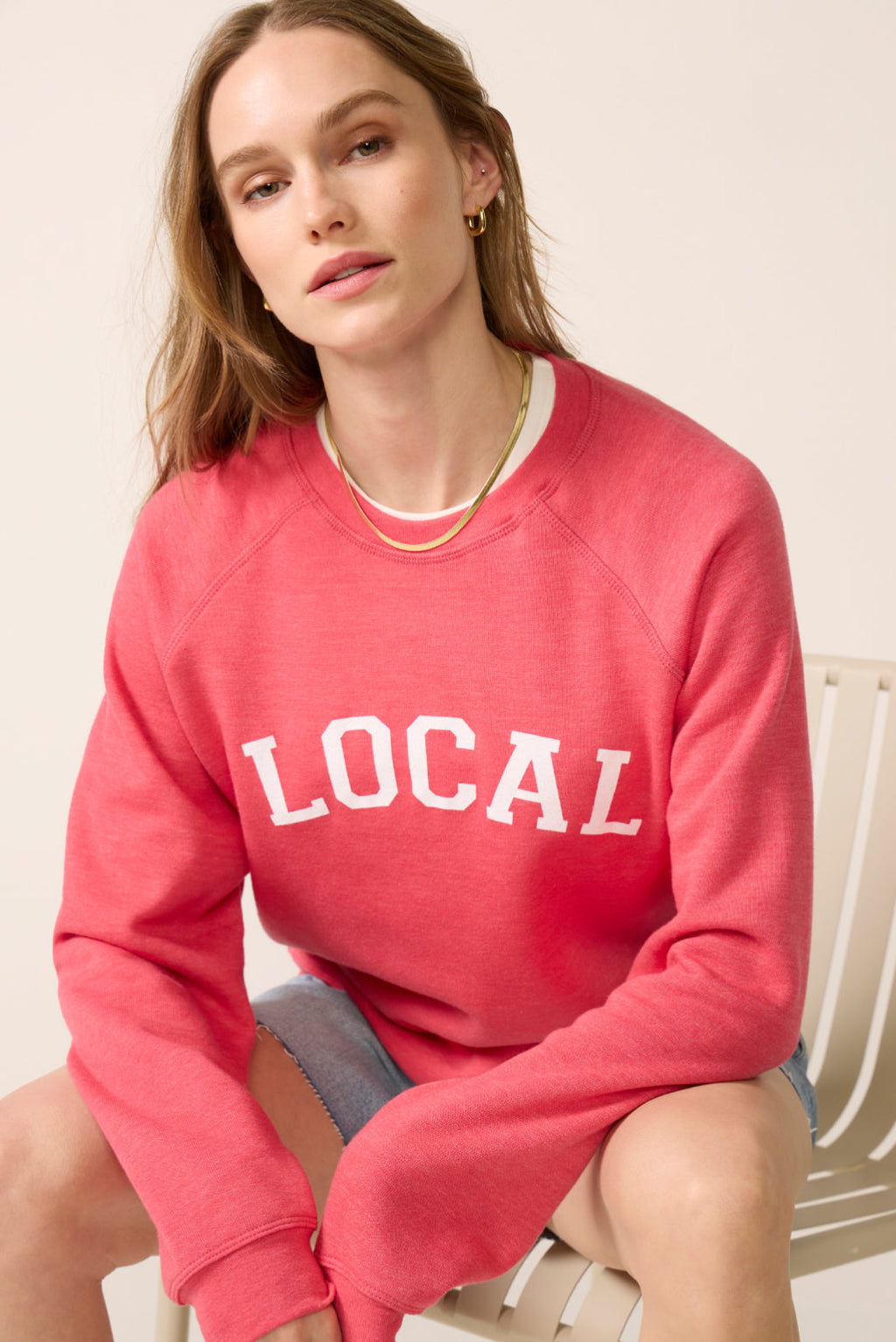 Women's Local Raglan Crew Top