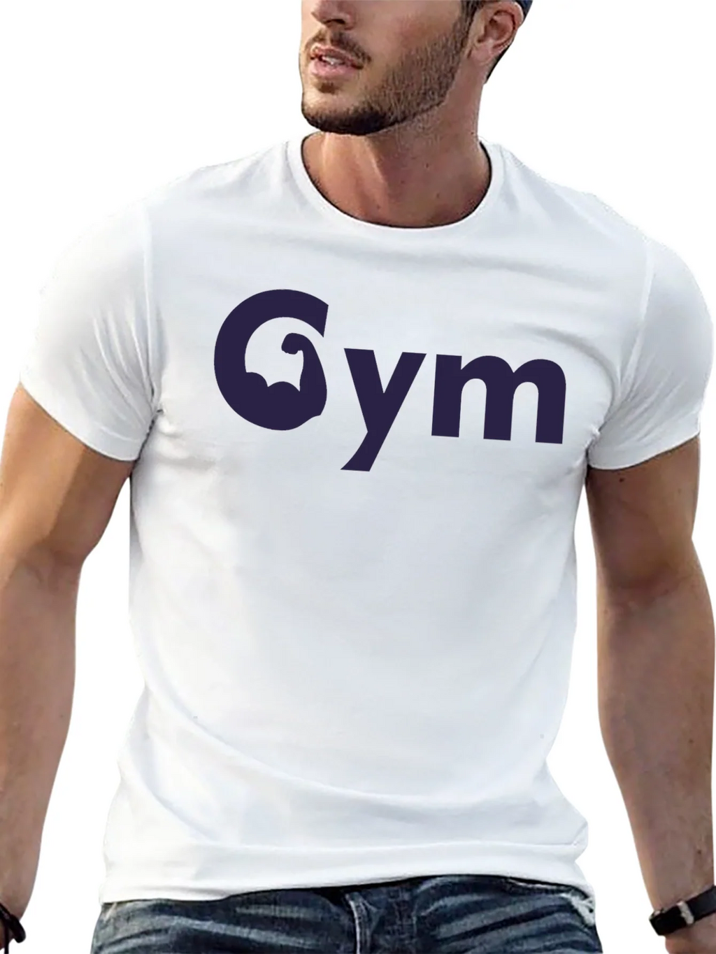 Gym Arm Muscle T-Shirt