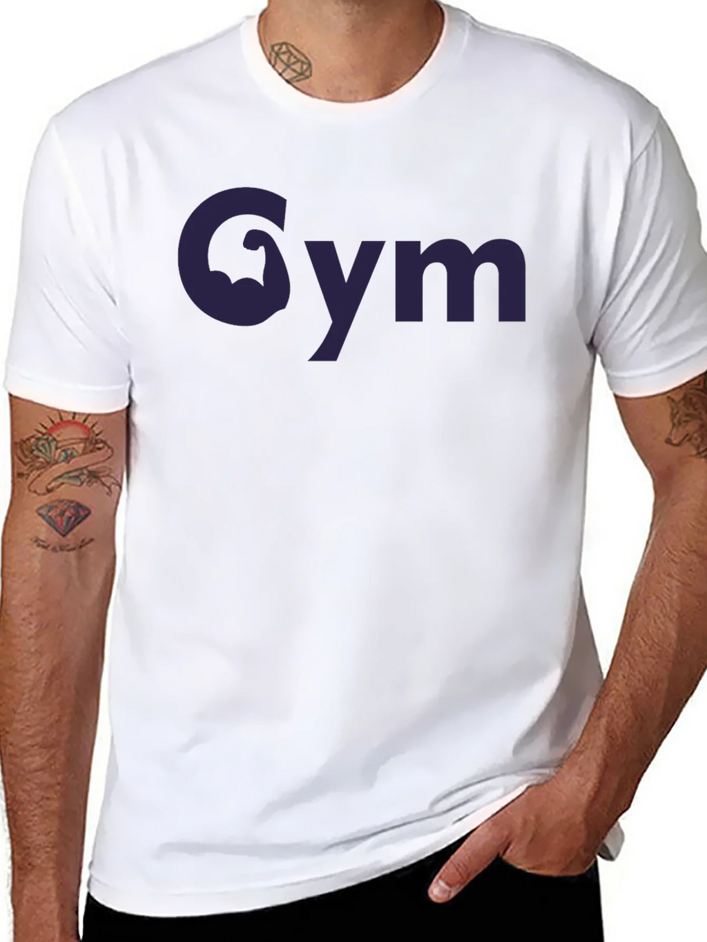 Gym Arm Muscle T-Shirt
